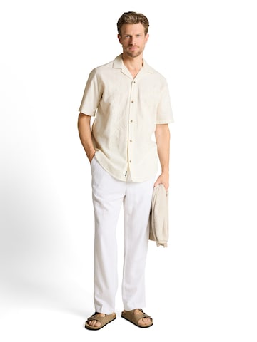 TOM TAILOR Comfort fit Overhemd in Wit