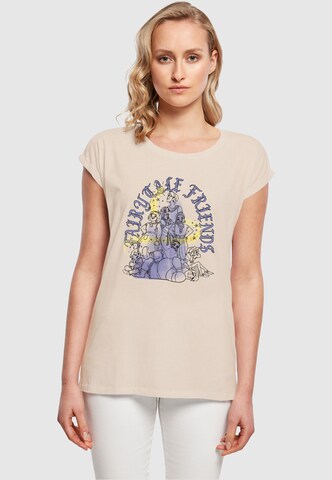 ABSOLUTE CULT T-Shirt 'Wish - Fairytale Friends' in Beige: predná strana