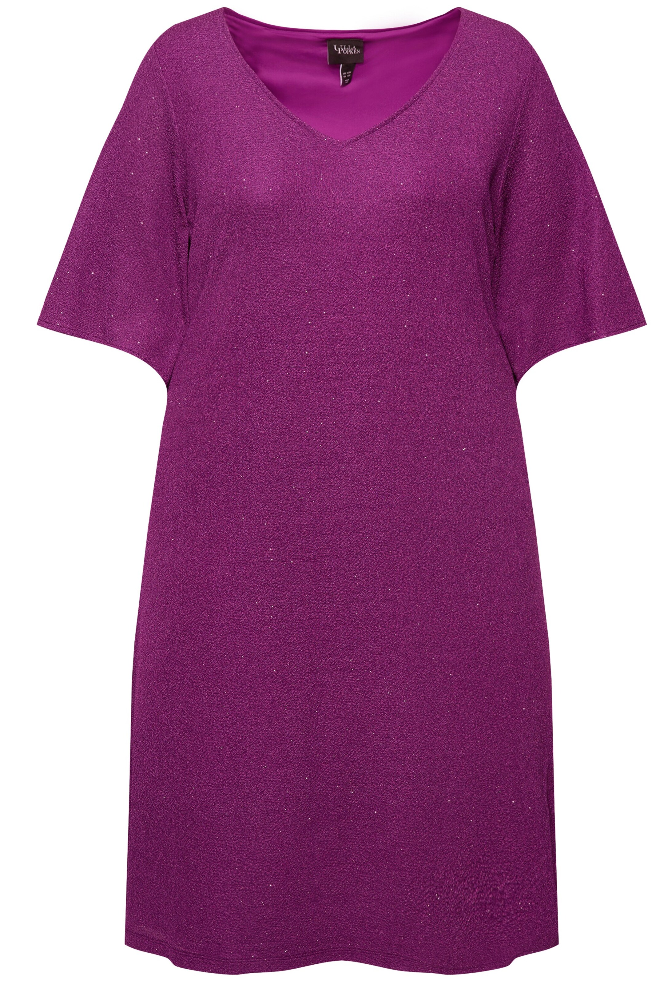 Ulla Popken Jurk in Roze: voorkant