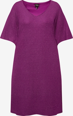 Robe Ulla Popken en rose : devant