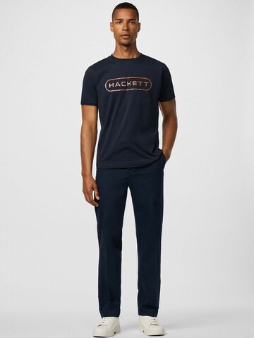 Hackett London T-Shirt 'Essential' in Blau