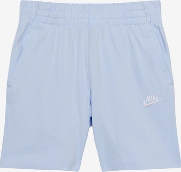 Nike Sportswear Bukser 'CLUB' i blå: forside