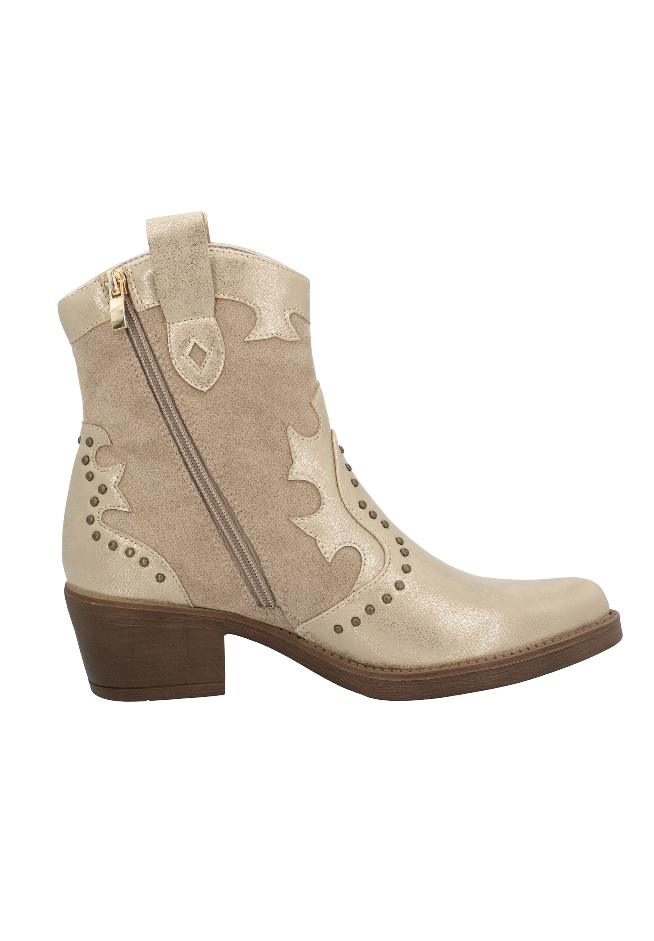 Salinyang Cowboylaarzen in Beige