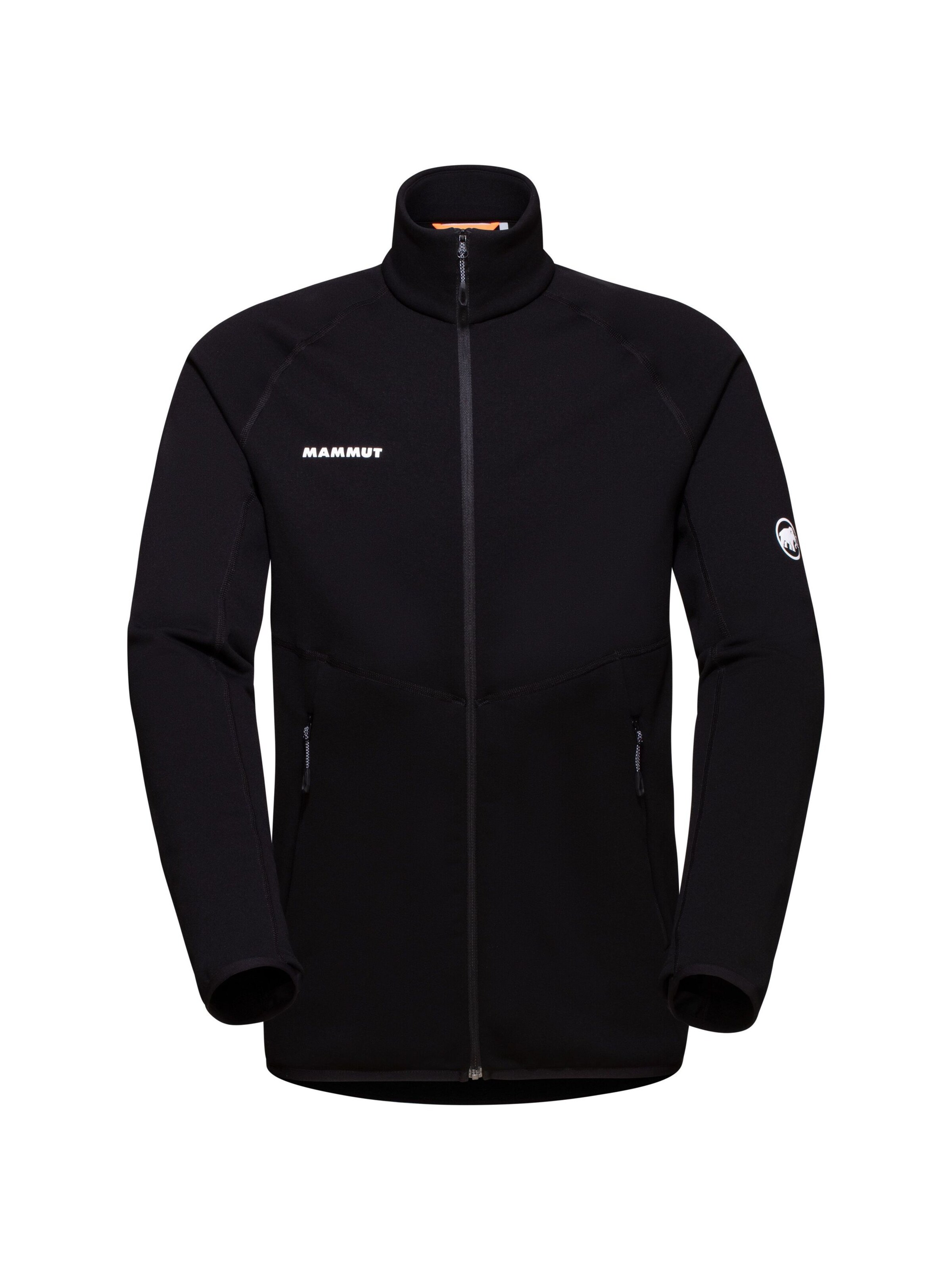 MAMMUT Funktionsfleecejacke 'Aconcagua' in Schwarz: Vorderseite