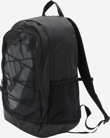 melns Nike Sportswear Mugursoma 'HAYWARD': no priekšpuses