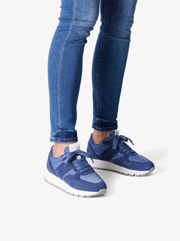 TAMARIS Sneakers laag in Blauw: voorkant