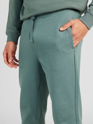 HUGO Tapered Pants 'Dayote' in Green