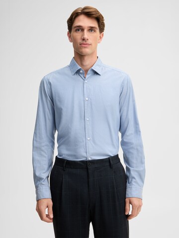 STRELLSON Regular fit Zakelijk overhemd in Blauw: voorkant