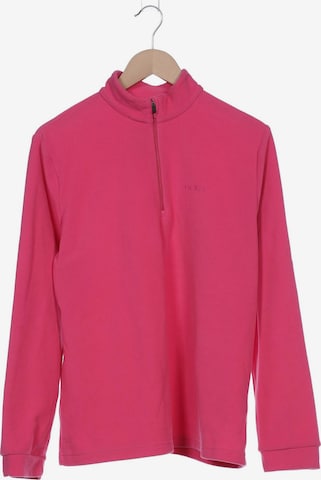 ODLO Sweatshirt & Zip-Up Hoodie in XL in Pink: front