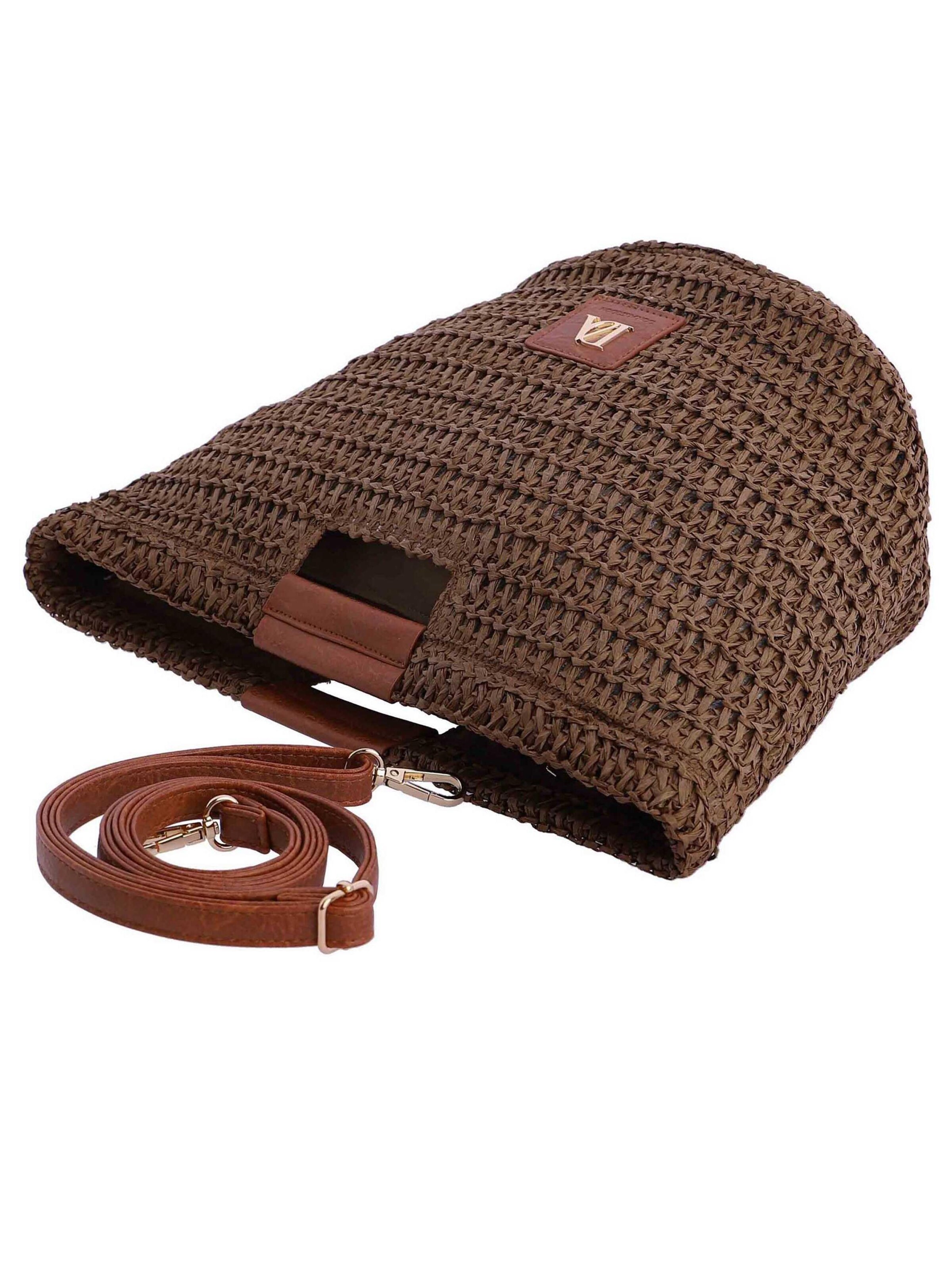 Don Algodon - Bolso de hombro 'Silene' en marrón