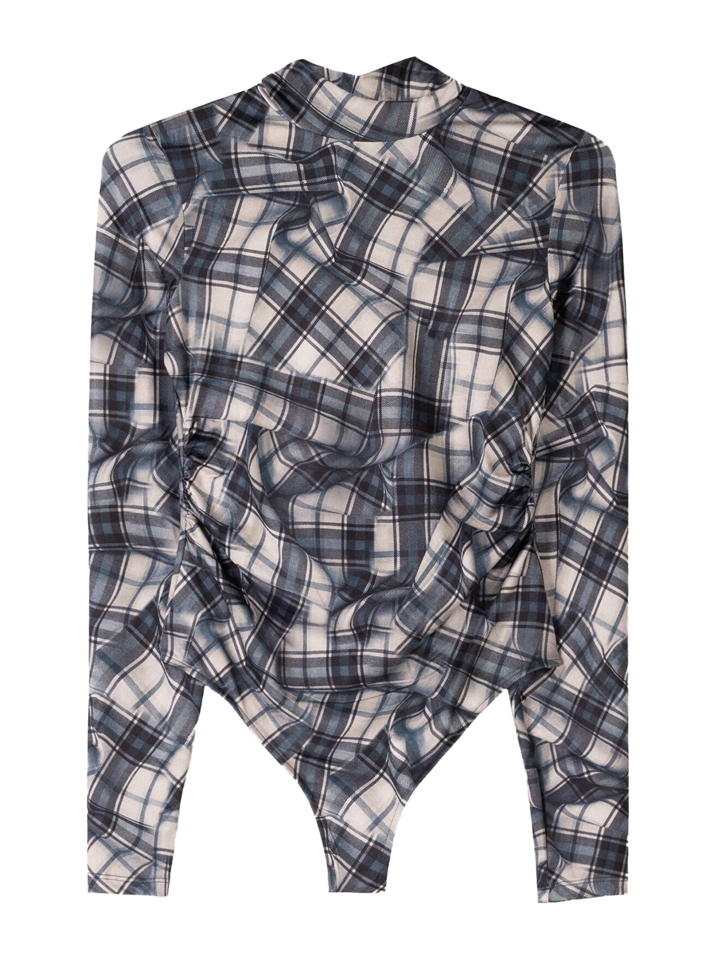 Body a maglietta di Bershka in verde: frontale