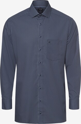 OLYMP Regular fit Button Up Shirt in Blue: front