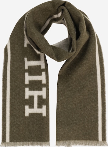 TOMMY HILFIGER Scarf in Green: front