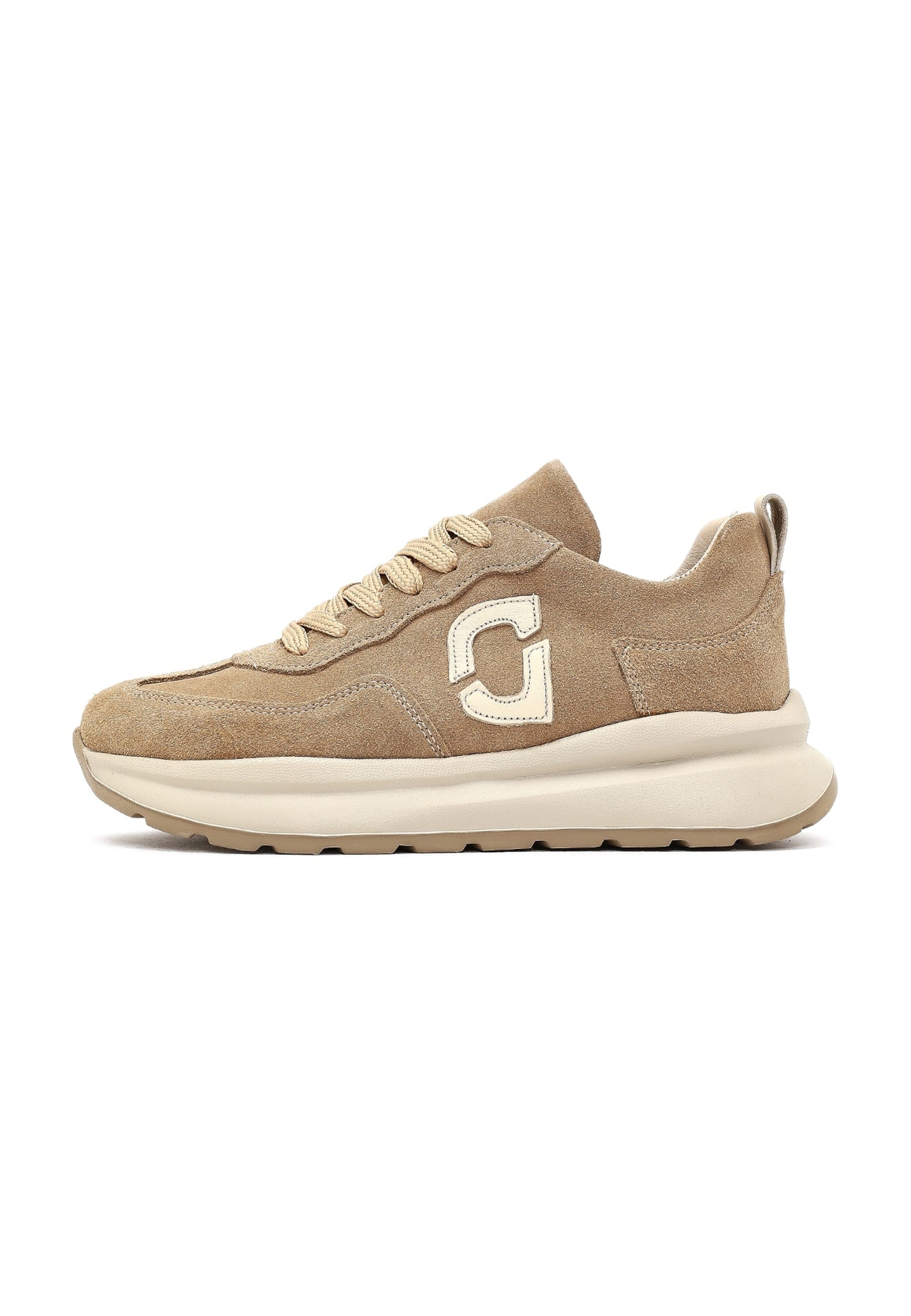 Derimod Sneakers in 36 in Cream / Camel, Item view