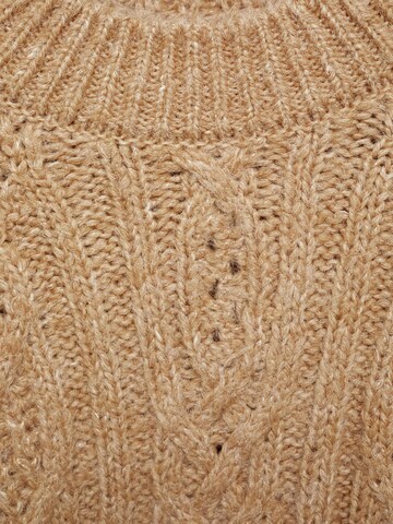 MANGO Pullover 'Solden' in Braun
