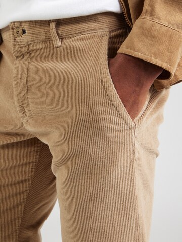 JOOP! Jeans Normalny krój Spodnie 'Matthew' w kolorze brązowy