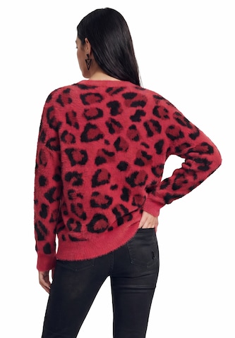 myMo ROCKS - Pullover 'Rock' em vermelho