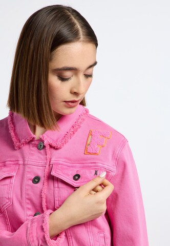Frieda & Freddies NY Between-Season Jacket in Pink