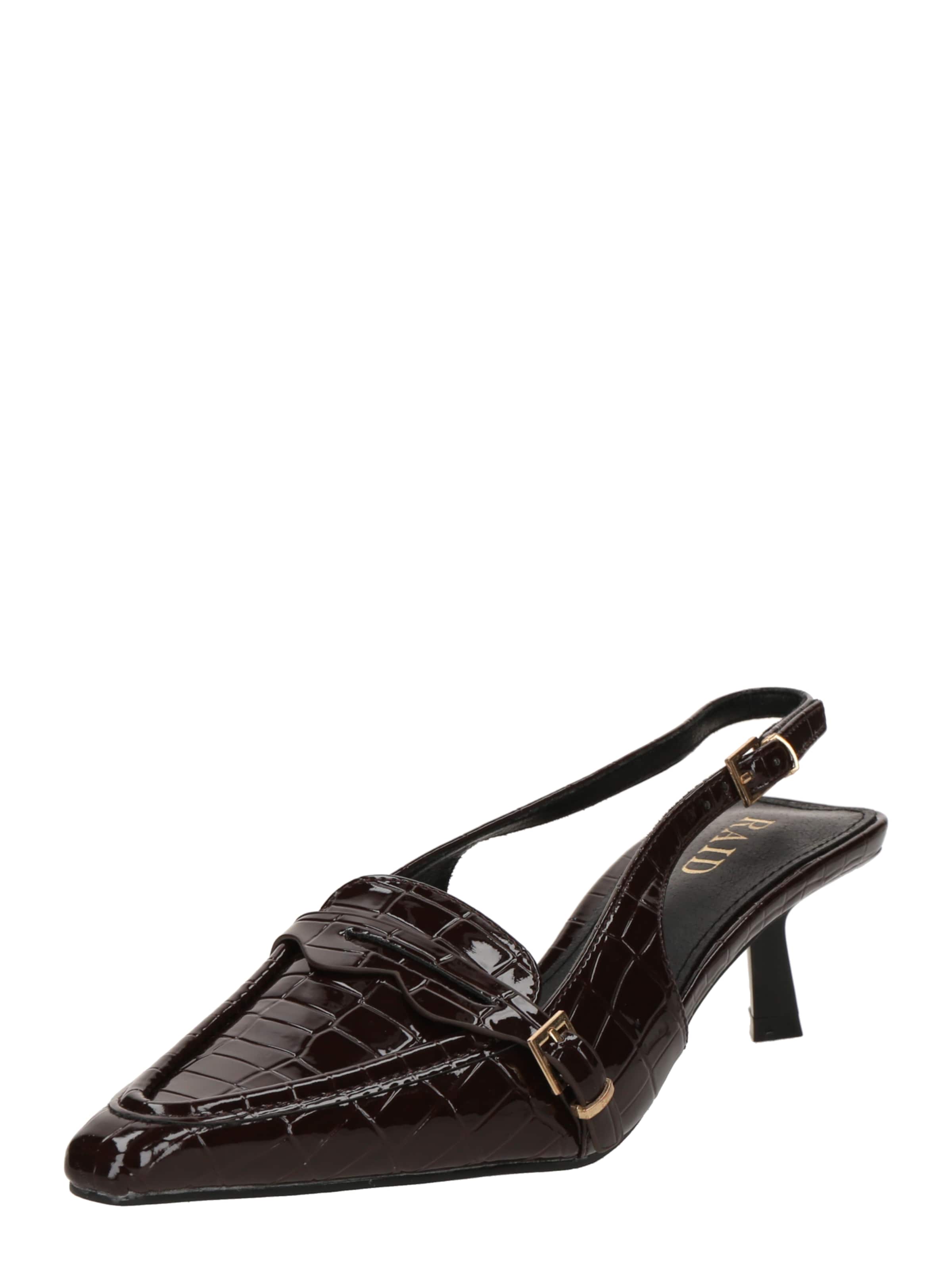 Escarpins 'ELOWEN' Raid en marron : devant