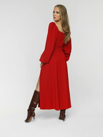 Madnezz House Kleid 'Cubana Winter' in Rot
