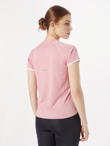 rožinė ASICS Sportiniai marškinėliai
