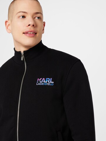 Karl Lagerfeld Sweatjakke i svart