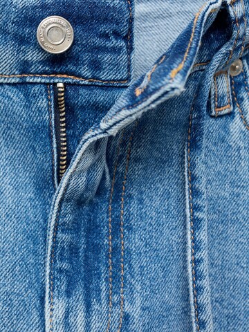 Wide leg Jeans 'Olivia' de la MANGO pe albastru