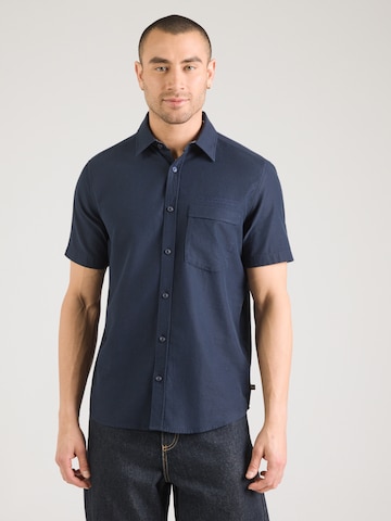 Regular fit Cămașă de la s.Oliver pe albastru: față