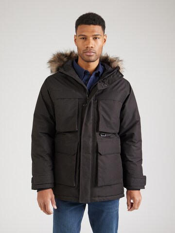 JACK & JONES - Parca de entretiempo 'JJStar' en negro: frente