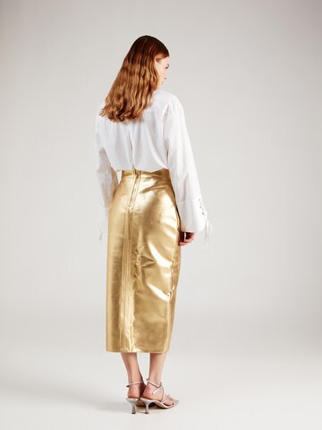 Karen Millen Rok in Goud