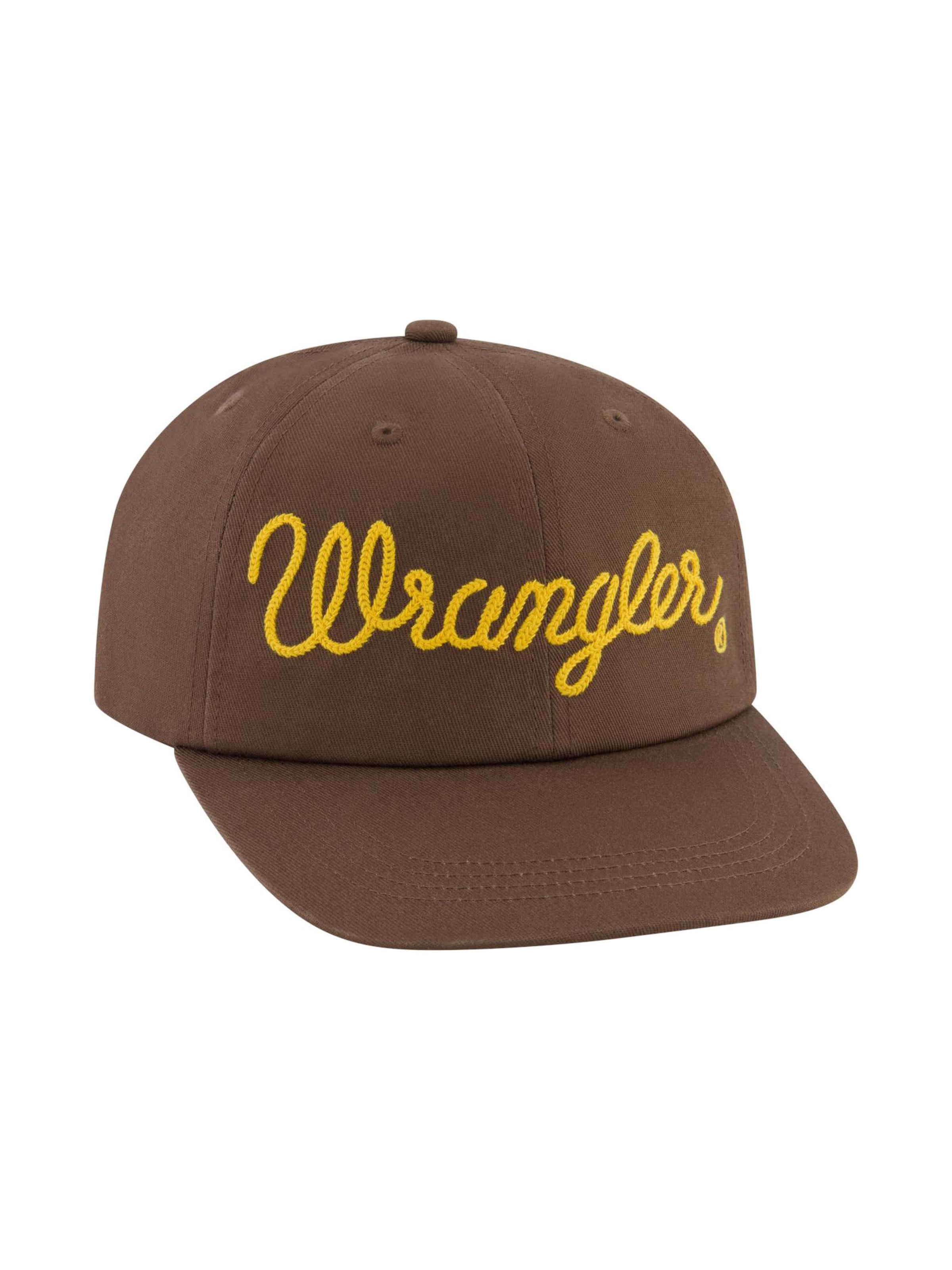 WRANGLER Cap 'Rope' in Brown: front