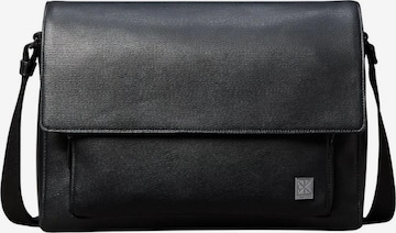 Calvin Klein Sülearvutikott 'Emblem', värv must: eest vaates
