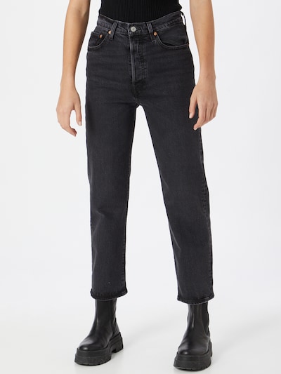 LEVI'S Džíny 'RIBCAGE' - černá džínovina, Model/ka