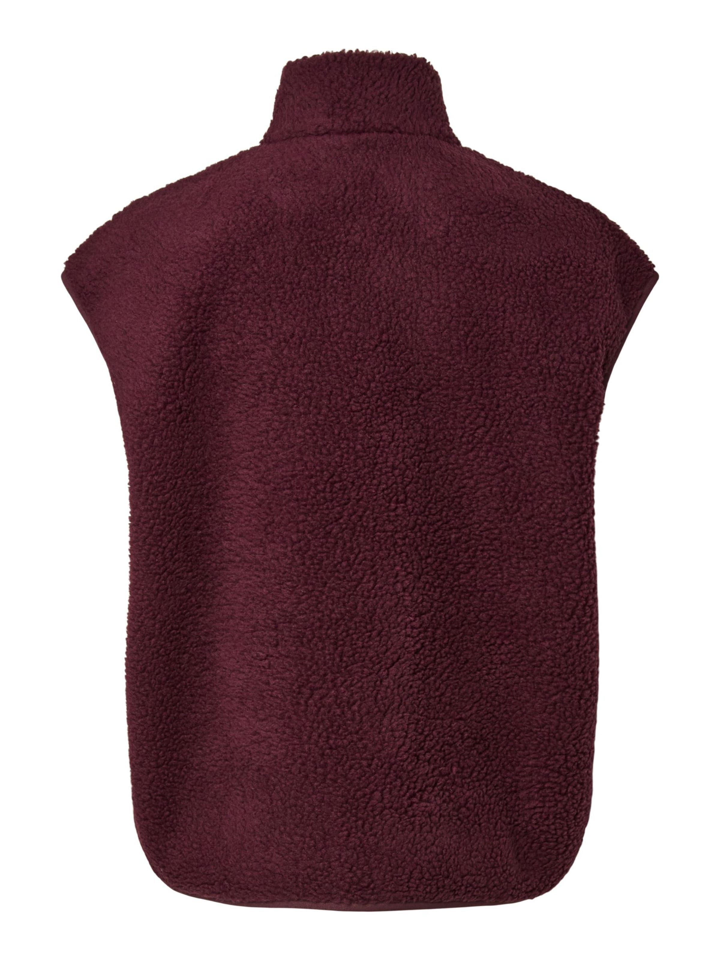 Gilet 'PCSadia' PIECES en rouge