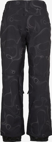 O'NEILL Ohlapna forma Outdoor hlače | črna barva