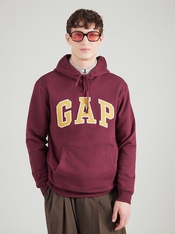 Sweat-shirt 'HERITAGE' GAP en rouge : devant