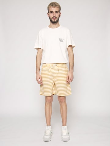 Baggy Pantaloni 'Stripes Summer Short Sand' di Brava Fabrics in colori misti: frontale