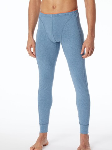 SCHIESSER Lange onderbroek in Blauw