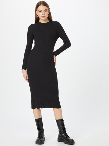 Cotton On Knitted dress in Black: front