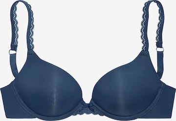 s.Oliver Push-up Bra in Blue: front