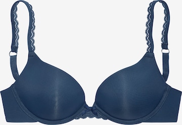 s.Oliver Push-up BH in Blau: predná strana