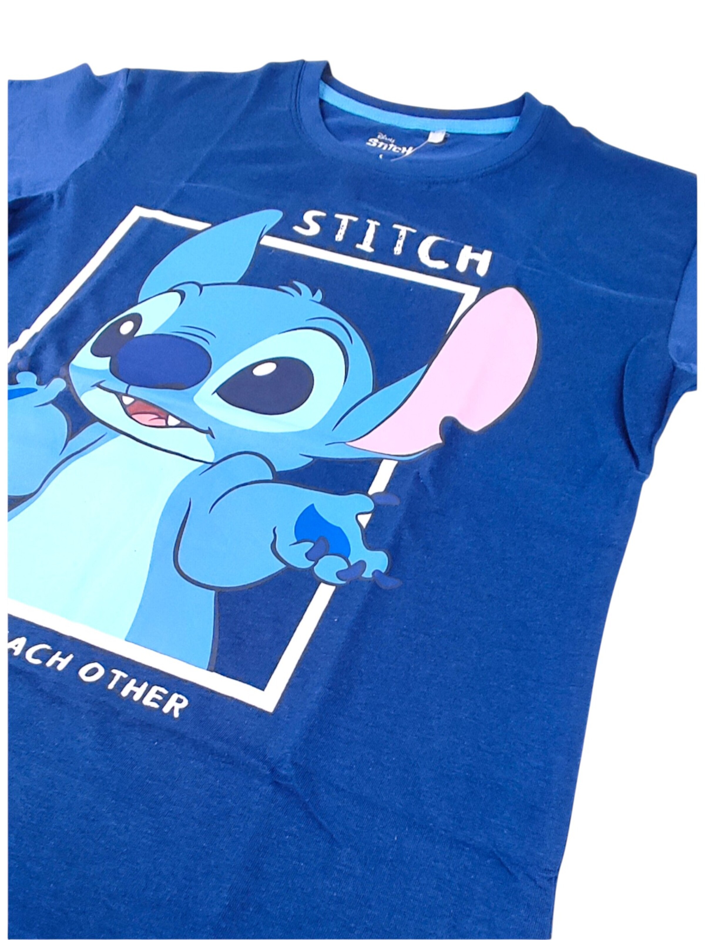 Disney Lilo & Stitch Shirt 'Stitch' in Blue