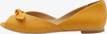 usha BLUE LABEL Ballet Flats in Yellow: front