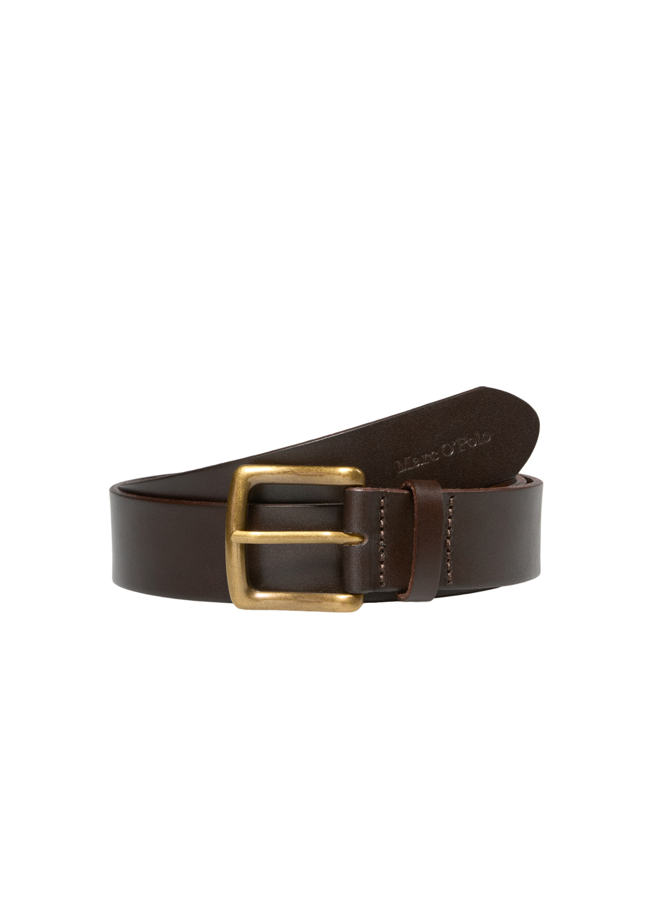 Marc O'Polo Belt in Brown: front