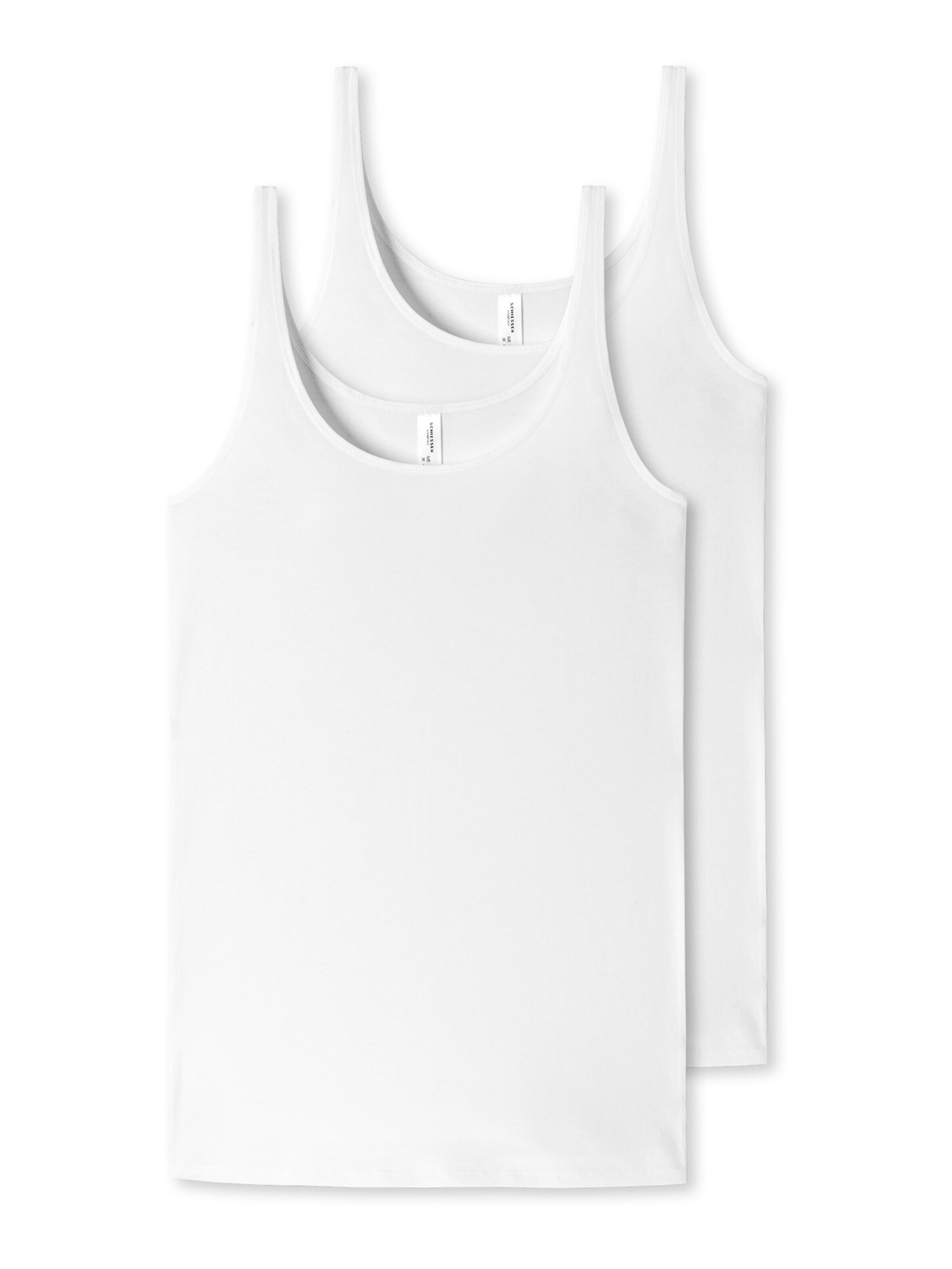 SCHIESSER Undershirt '95/5' in White: front
