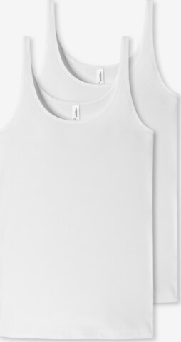 SCHIESSER Undershirt '95/5' in White: front