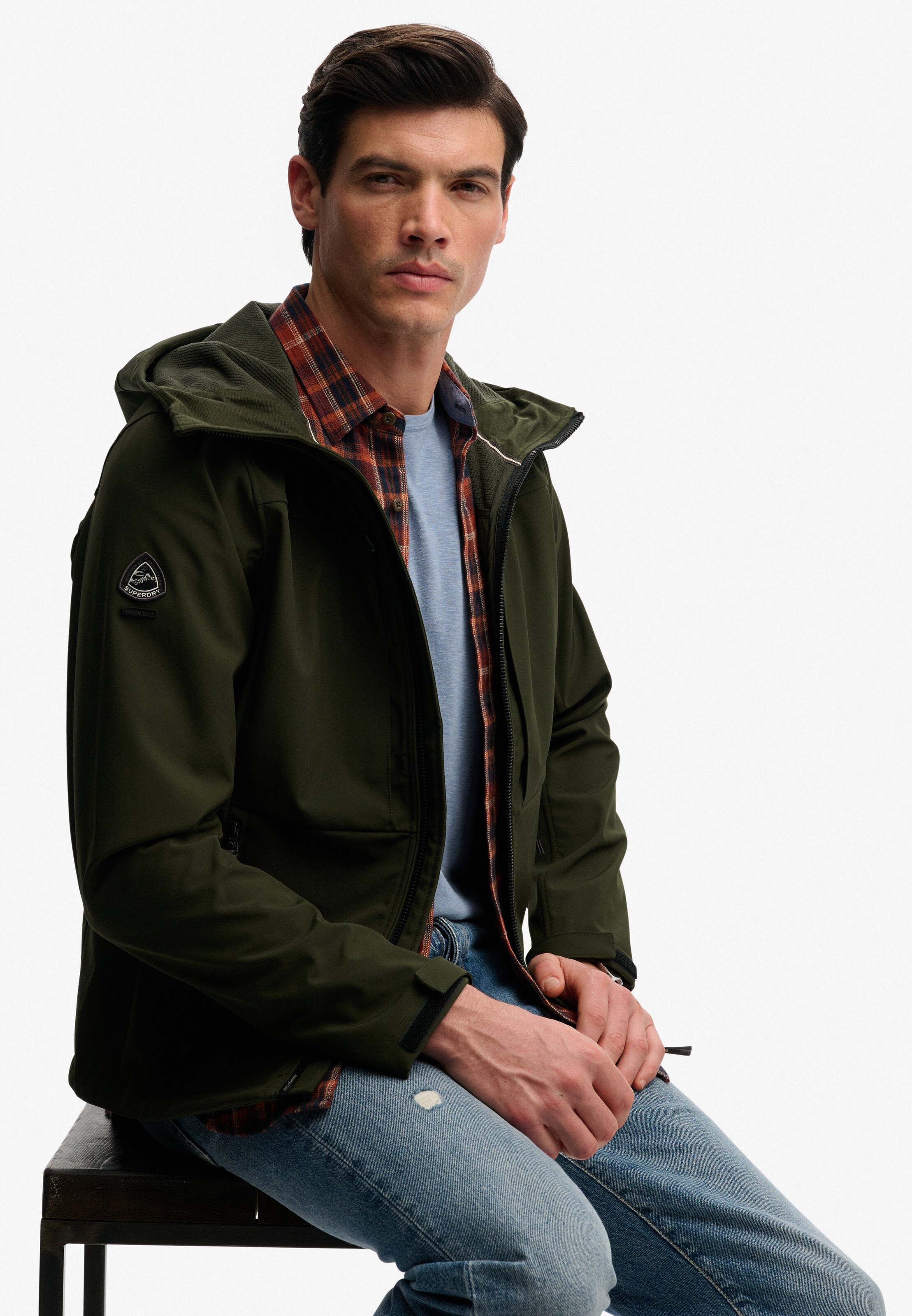 Superdry & Co Jacke in Grün