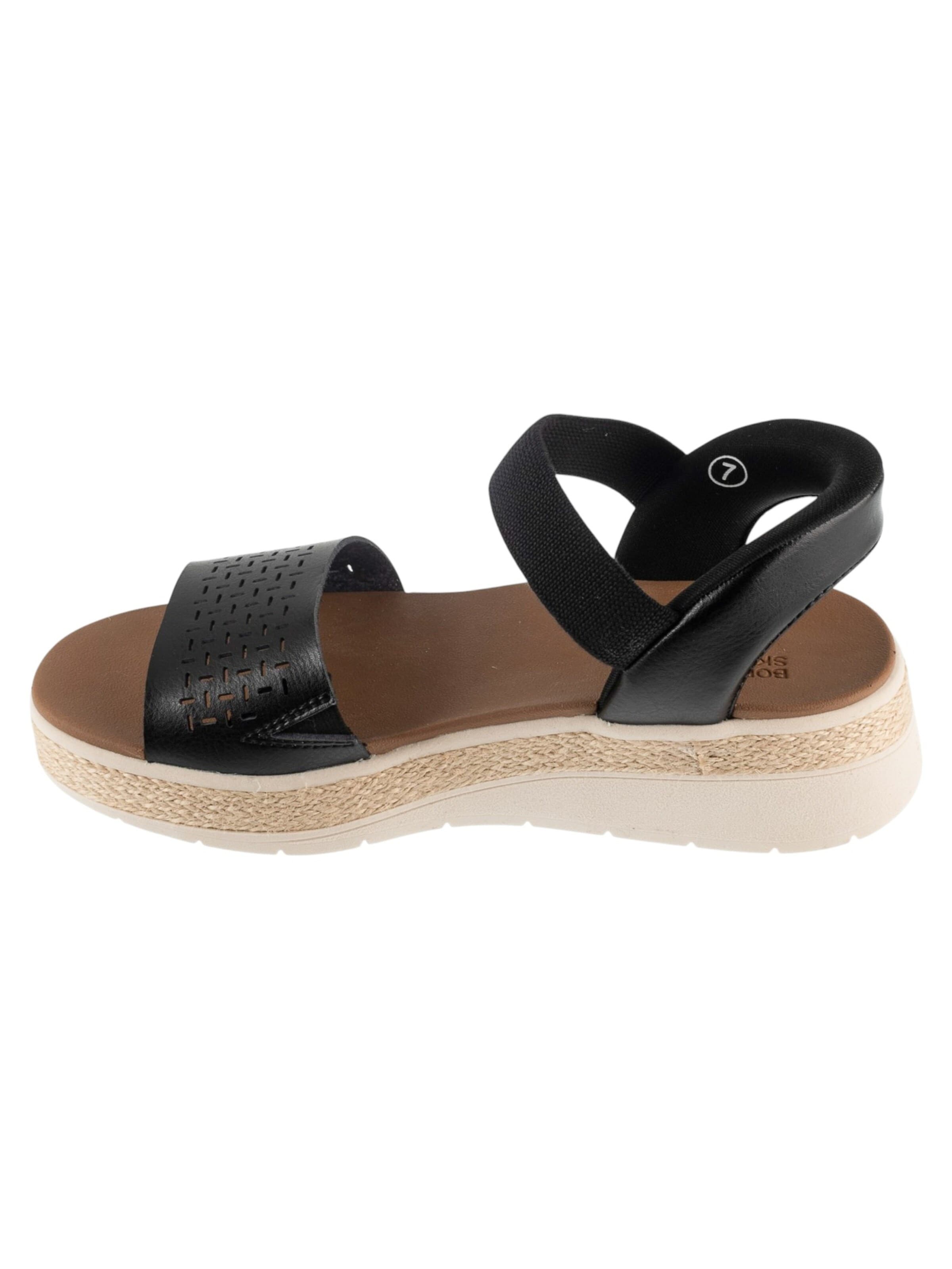 SKECHERS Sandaal 'Bobs Sun Ray' in Zwart