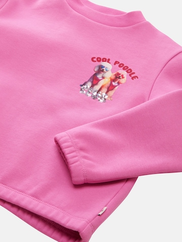 TOM TAILOR Sweatshirt in Roze