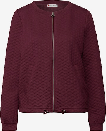 STREET ONE Between-Season Jacket in Red: front